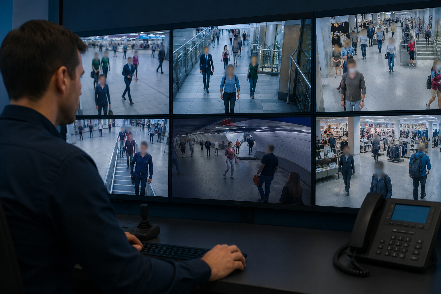 Blur faces in CCTV video for privacy requests and audits