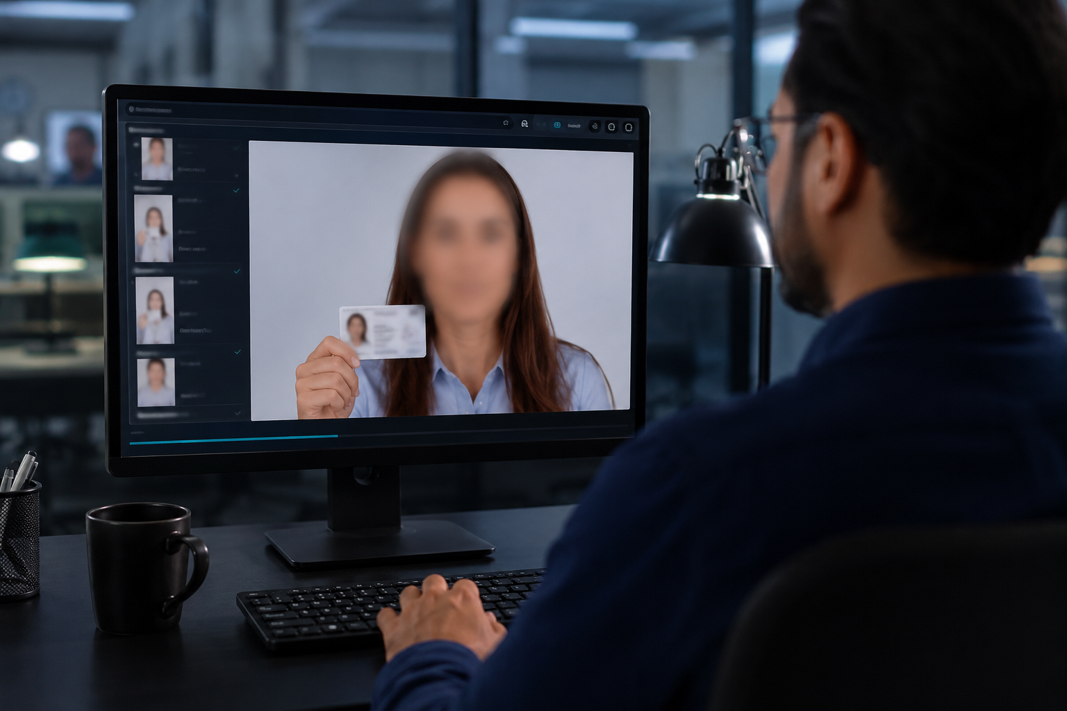Blur Face in KYC Video
