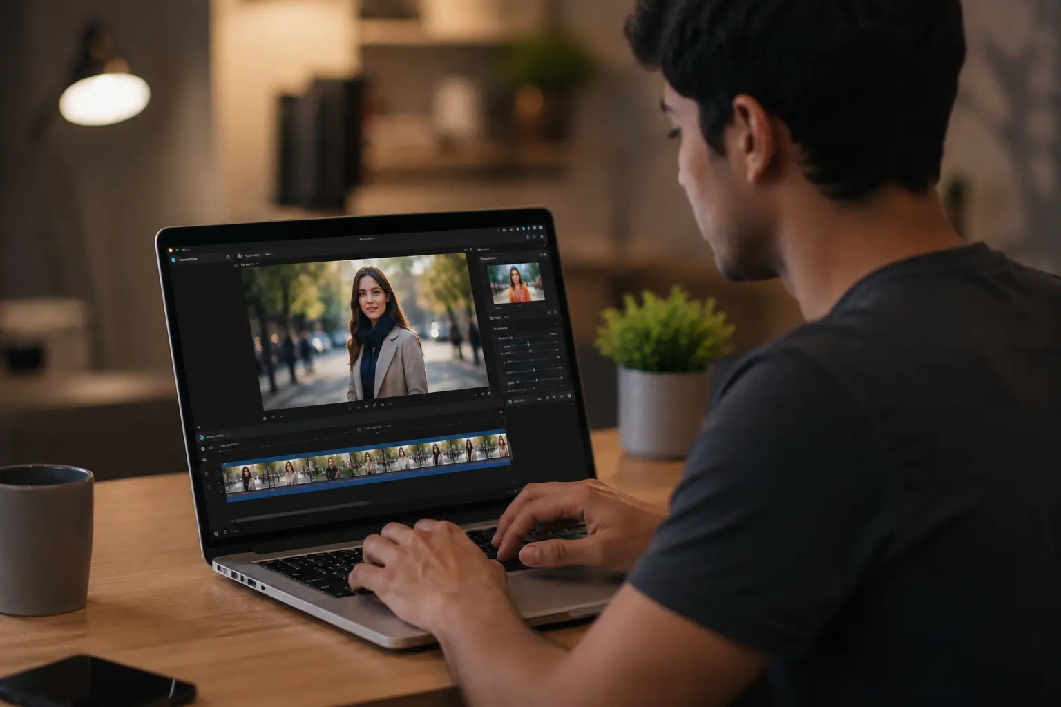 Online workflow with simple export