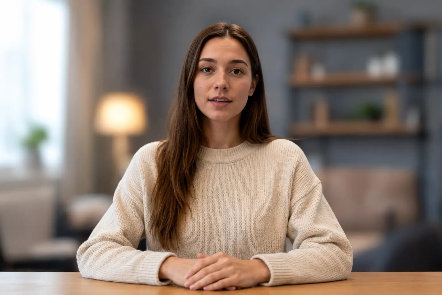 Use background blur for privacy and polish