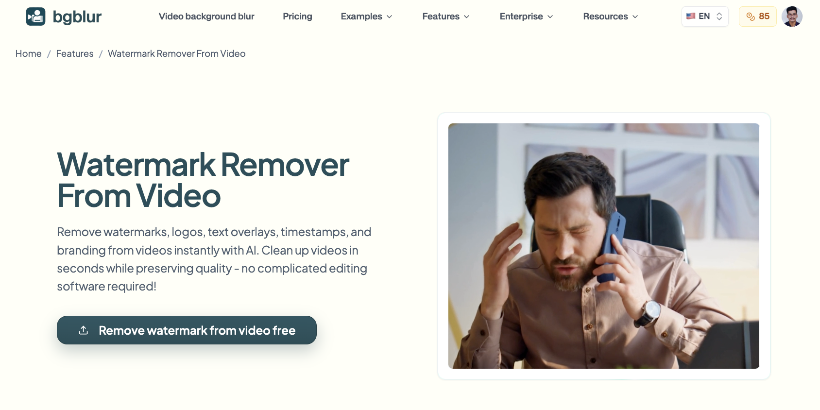 Carica il tuo video con IA