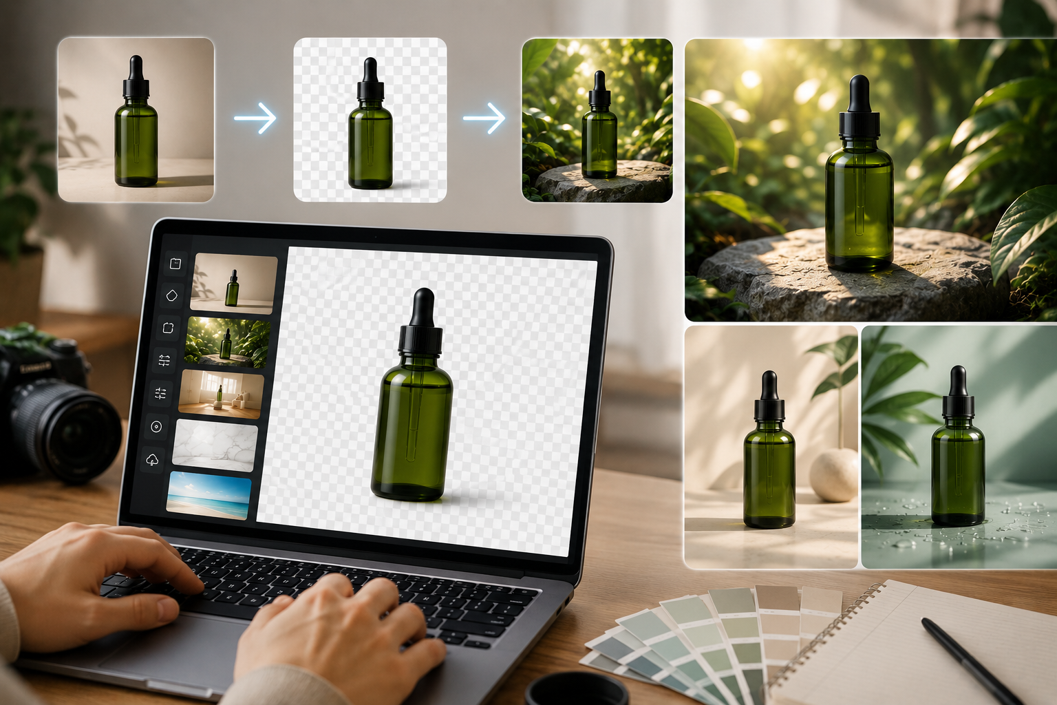 Your team's fastest path from product shot to ad creative