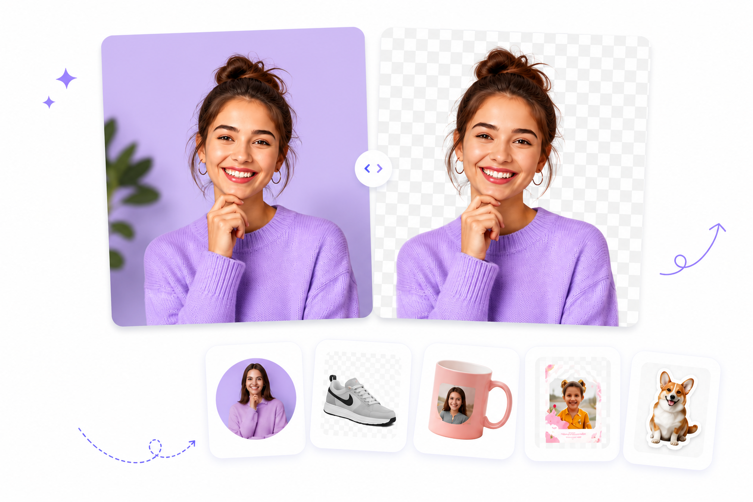 Turn any photo into a perfect transparent PNG