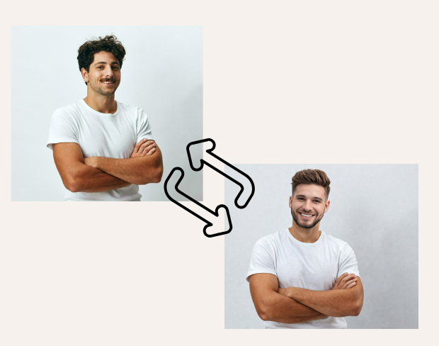 AI Face Swap Video Generated, Not Uploaded