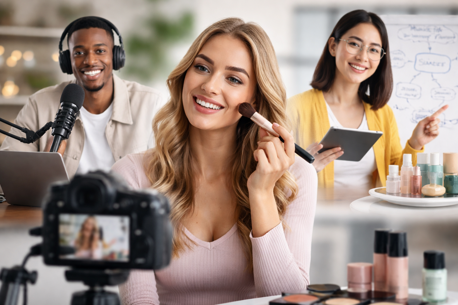 注重隐私的背景模糊，适用于内容创作者等