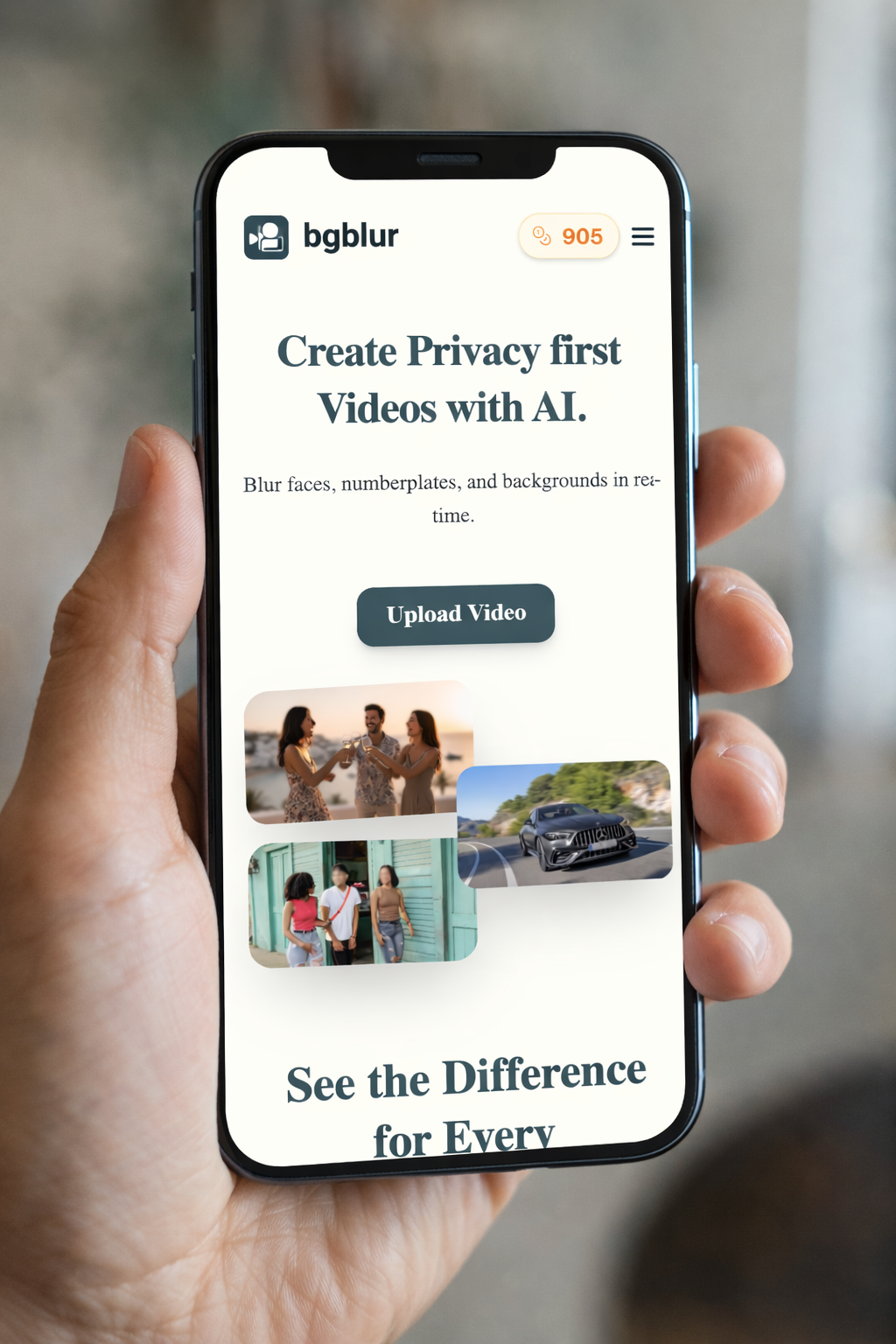 适用于任何设备的在线背景模糊