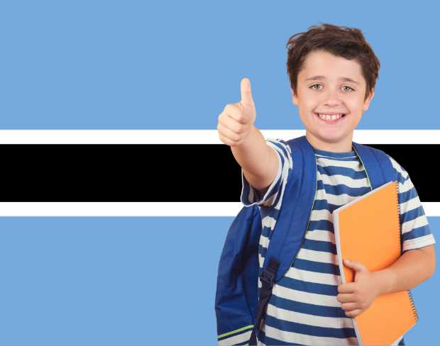 AI botswana flag screen alternative for professional videos—add botswana flag background without gear for social media, remote work, or video calls