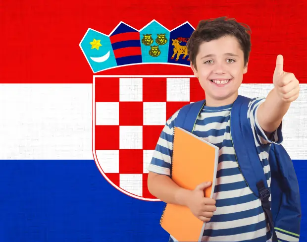 AI croatia flag screen alternative for professional videos—add croatia flag background without gear for social media, remote work, or video calls