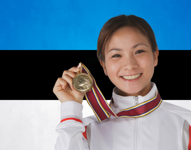 Add estonia flag video background with AI—no green screen needed. Add virtual, estonia flag, or custom backgrounds instantly.