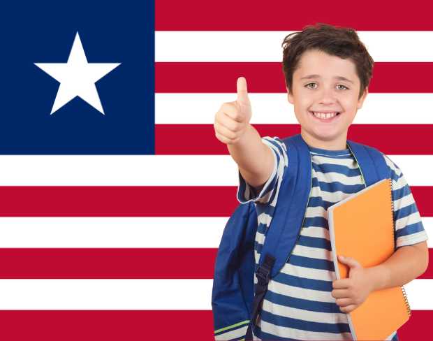 AI liberia flag screen alternative for professional videos—add liberia flag background without gear for social media, remote work, or video calls