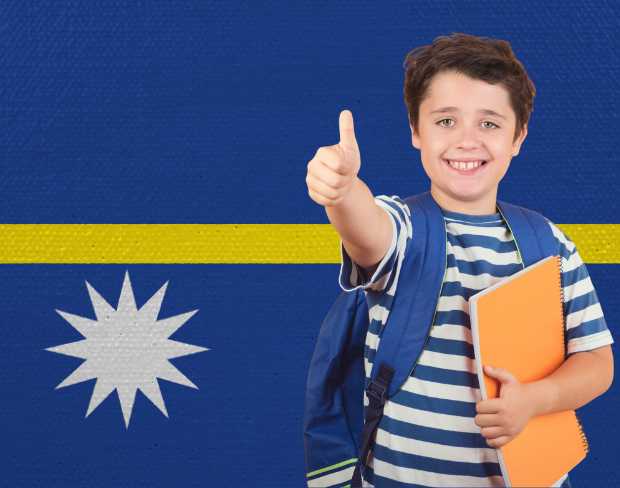 AI nauru flag screen alternative for professional videos—add nauru flag background without gear for social media, remote work, or video calls