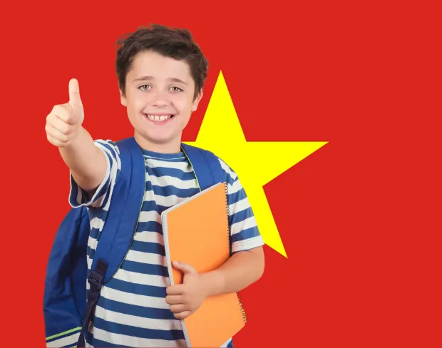 AI vietnam flag screen alternative for professional videos—add vietnam flag background without gear for social media, remote work, or video calls