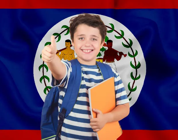 AI belize flag screen alternative for professional videos—add belize flag background without gear for social media, remote work, or video calls