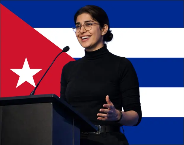 Family photo with AI-added cuba flag background using video background editor tool—ready for virtual or cuba flag background.