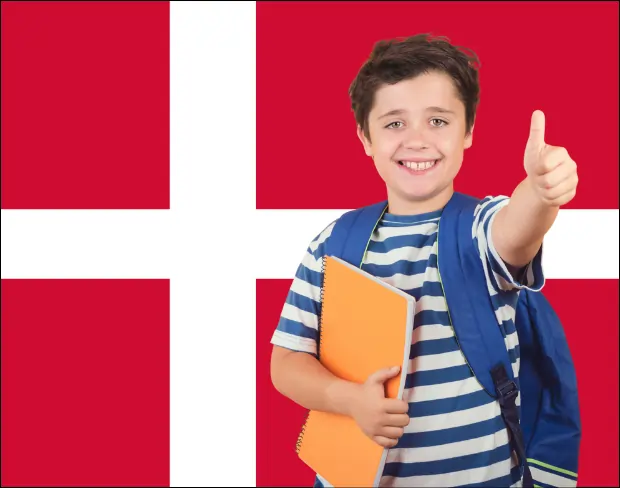 AI denmark flag screen alternative for professional videos—add denmark flag background without gear for social media, remote work, or video calls