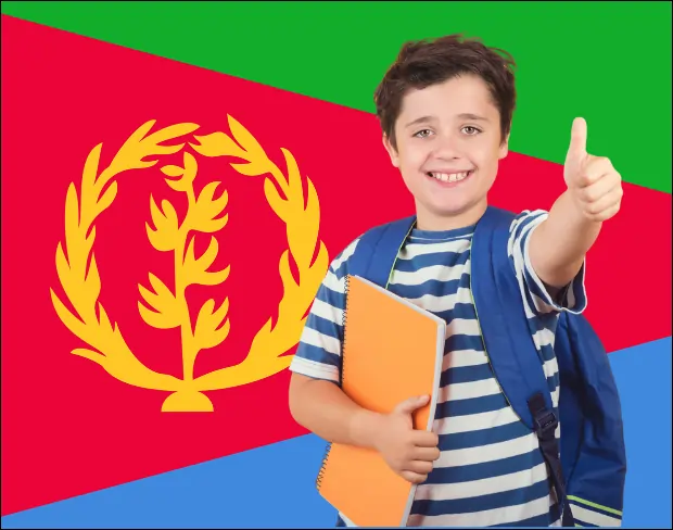 AI eritrea flag screen alternative for professional videos—add eritrea flag background without gear for social media, remote work, or video calls
