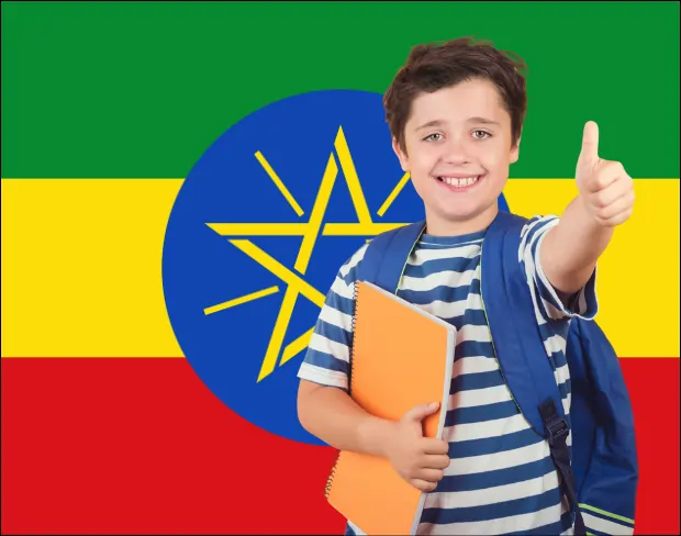 AI ethiopia flag screen alternative for professional videos—add ethiopia flag background without gear for social media, remote work, or video calls