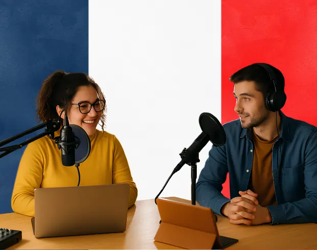 Bulk upload videos for batch france flag background addition: man meditating, car, dog, child, auto france flag background adder for creators.