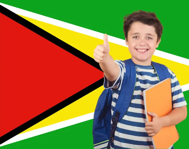 AI guyana flag screen alternative for professional videos—add guyana flag background without gear for social media, remote work, or video calls
