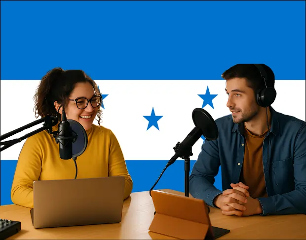 Bulk upload videos for batch honduras flag background addition: man meditating, car, dog, child, auto honduras flag background adder for creators.