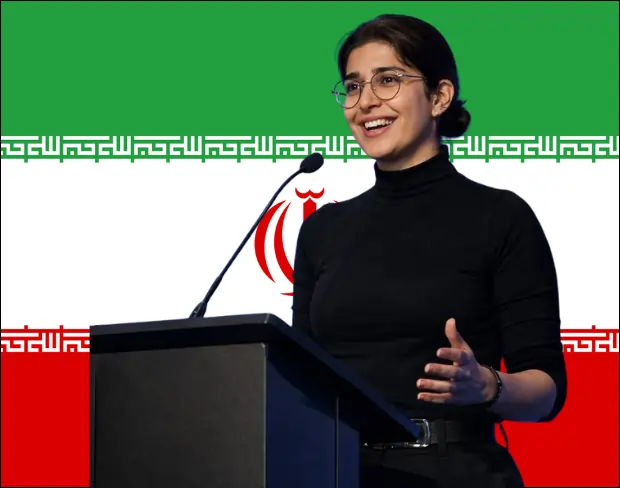 Family photo with AI-added iran flag background using video background editor tool—ready for virtual or iran flag background.