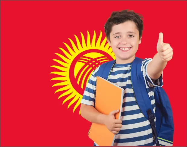 AI kyrgyzstan flag screen alternative for professional videos—add kyrgyzstan flag background without gear for social media, remote work, or video calls