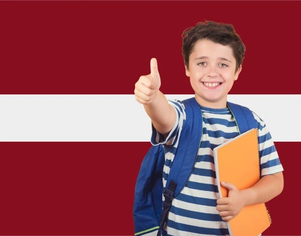 AI latvia flag screen alternative for professional videos—add latvia flag background without gear for social media, remote work, or video calls
