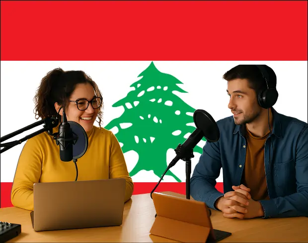 Bulk upload videos for batch lebanon flag background addition: man meditating, car, dog, child, auto lebanon flag background adder for creators.
