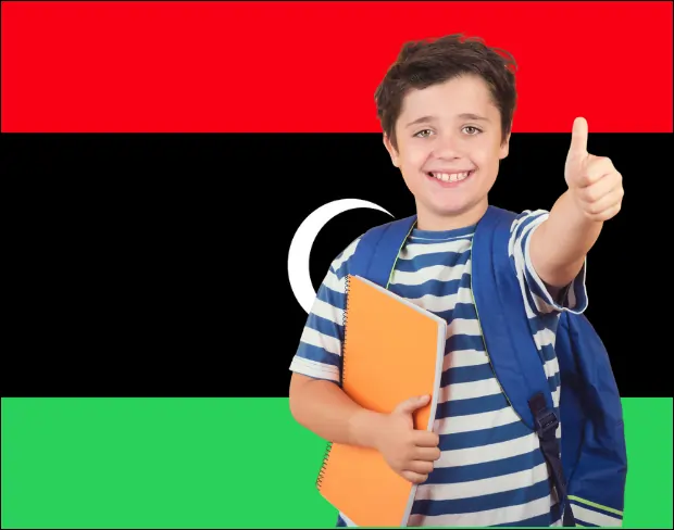 AI libya flag screen alternative for professional videos—add libya flag background without gear for social media, remote work, or video calls