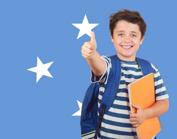AI micronesia flag screen alternative for professional videos—add micronesia flag background without gear for social media, remote work, or video calls