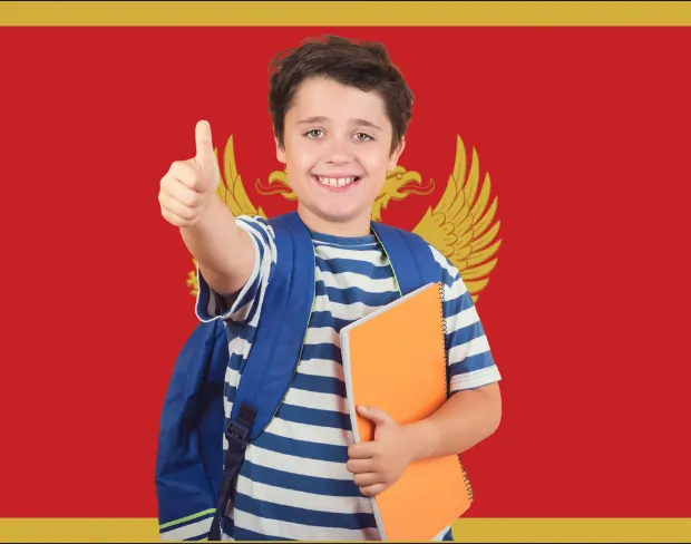 AI montenegro flag screen alternative for professional videos—add montenegro flag background without gear for social media, remote work, or video calls