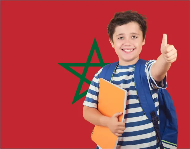AI morocco flag screen alternative for professional videos—add morocco flag background without gear for social media, remote work, or video calls