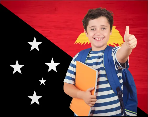AI papuanewguinea flag screen alternative for professional videos—add papuanewguinea flag background without gear for social media, remote work, or video calls