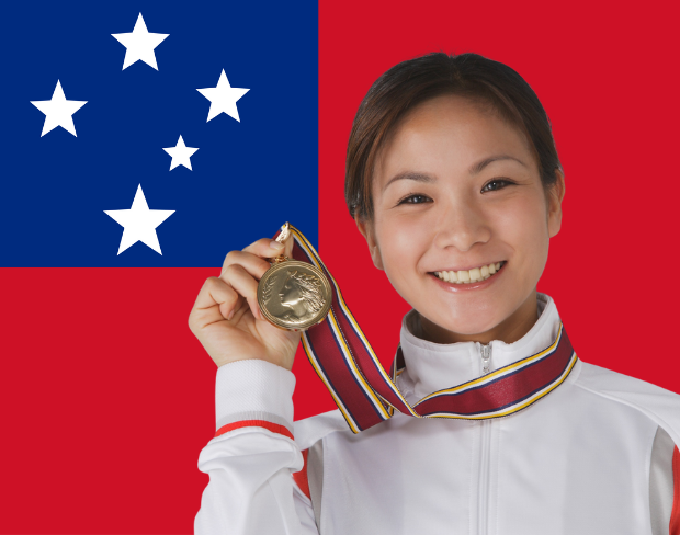 Add samoa flag video background with AI—no green screen needed. Add virtual, samoa flag, or custom backgrounds instantly.