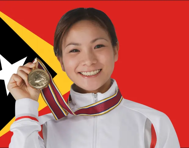 Add timorleste flag video background with AI—no green screen needed. Add virtual, timorleste flag, or custom backgrounds instantly.