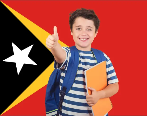AI timorleste flag screen alternative for professional videos—add timorleste flag background without gear for social media, remote work, or video calls