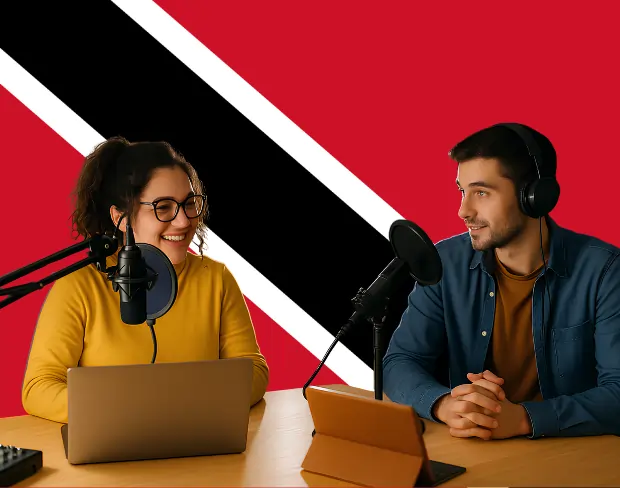 Bulk upload videos for batch trinidadandtobago flag background addition: man meditating, car, dog, child, auto trinidadandtobago flag background adder for creators.