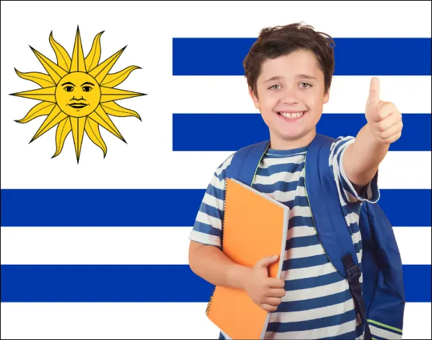 AI uruguay flag screen alternative for professional videos—add uruguay flag background without gear for social media, remote work, or video calls