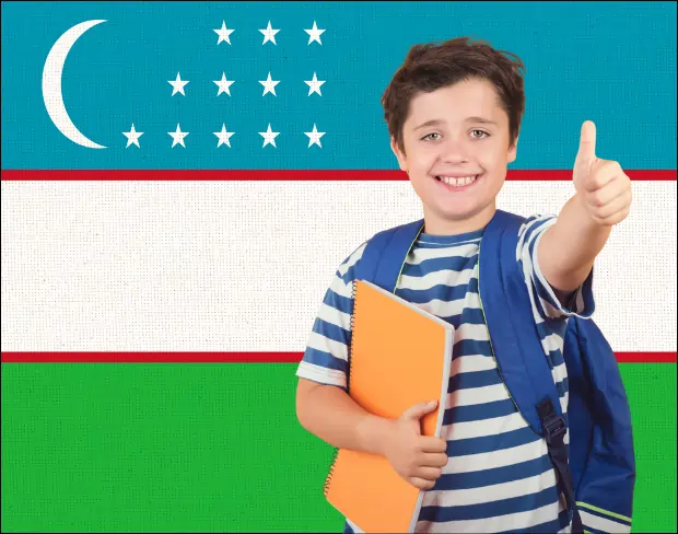 AI uzbekistan flag screen alternative for professional videos—add uzbekistan flag background without gear for social media, remote work, or video calls