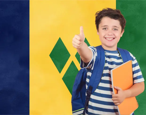 AI saintvincent flag screen alternative for professional videos—add saintvincent flag background without gear for social media, remote work, or video calls